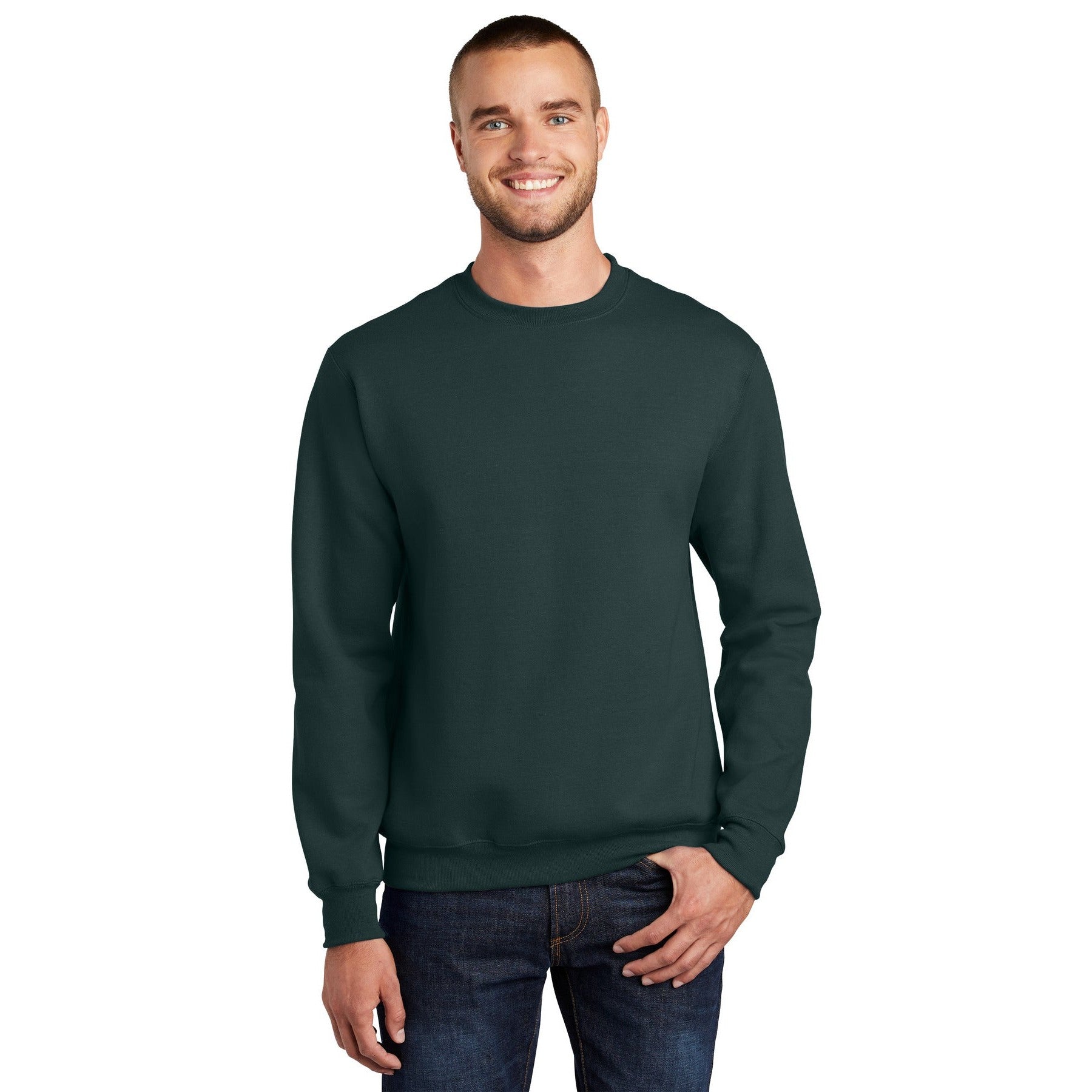 Port & Company-Port & Company® - Essential Fleece Crewneck Sweatshirt. PC90-MedTech-5